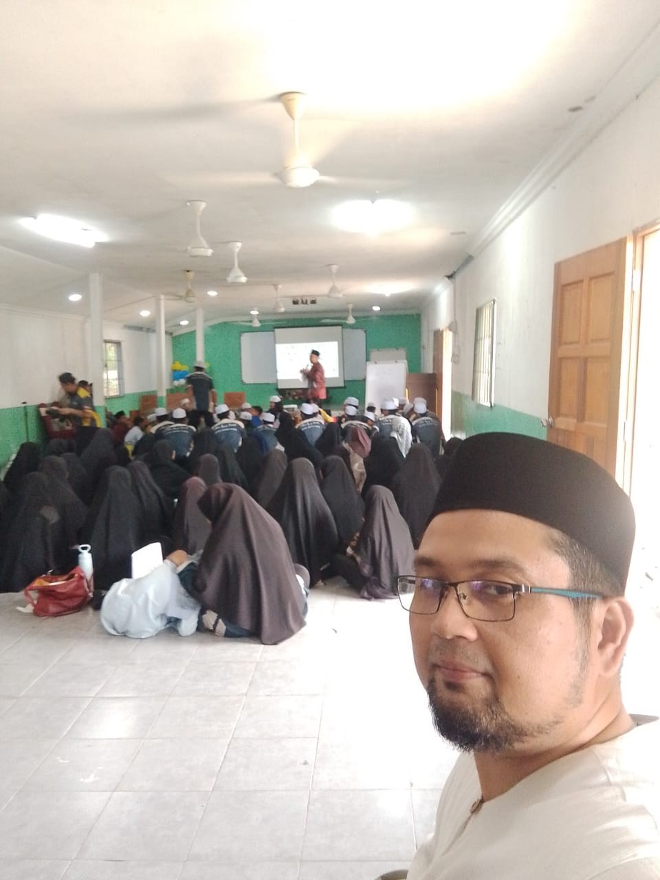 Aman Akil menghadiri Bengkel SMART Tahfiz di Maahad Annuriah Addiniah, Sungai Udang.